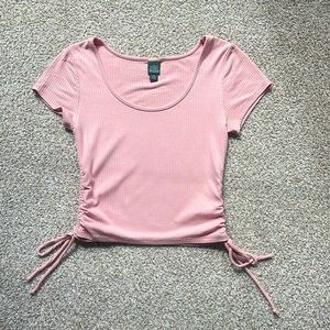 Target | Wild Fable Light Pink Crop Top